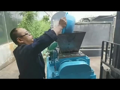 Granulador de extrusão de duplo rolo para granulação