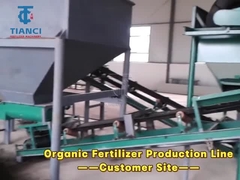 Linha de produção de equipamento de granulação de fertilizantes orgânicos