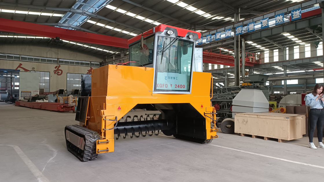 Equipamento de fermentação de resíduos orgânicos da série TC máquina de transformação de composto
