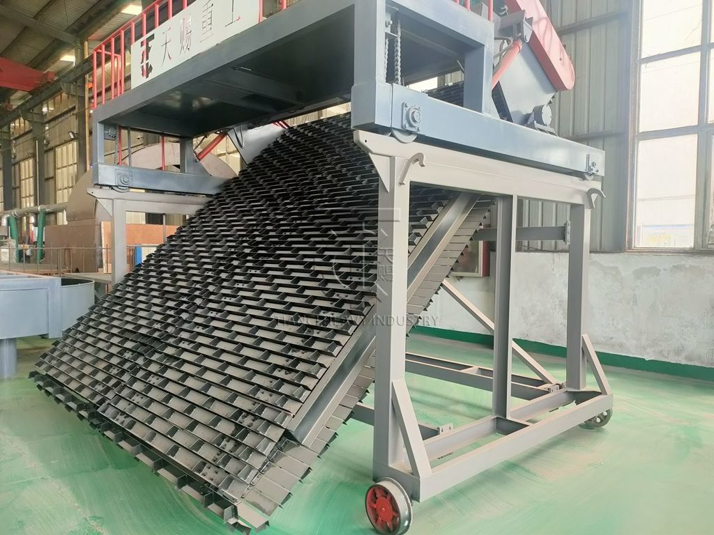 90 m/h Máquina de fermentação de resíduos de fertilizantes orgânicos
