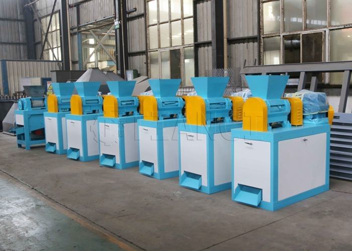 Granulador de fertilizantes em pó seco Pressão de rolos duplos Equipamento de granulação NPK Máquina de fabricação de fertilizantes