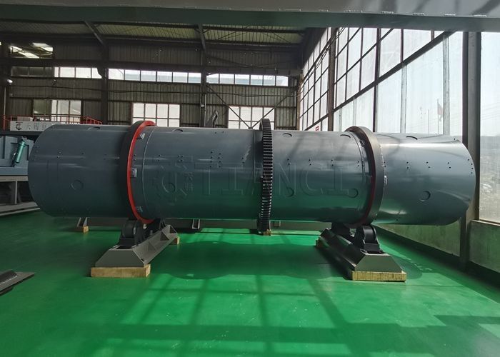 Linha de produção de fertilizantes orgânicos totalmente automática de tipo esferográfica rotativa com baixo investimento