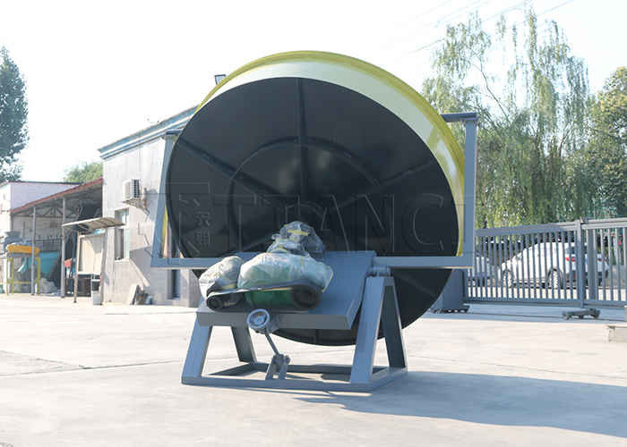 Máquina granuladora de alta qualidade para areia sanitária de bentonita, granulador de disco para linha de produção de areia sanitária