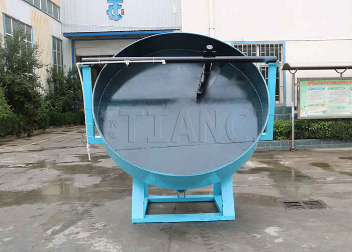 1-6T/H Capacidade Equipamento de granulação de fertilizantes biológicos Tipo de disco Série ZL