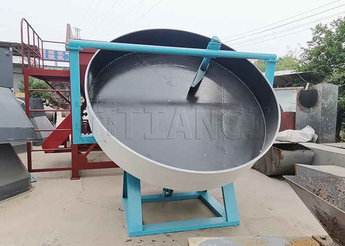 Disco Tipo Nitrogénio Fosforo Potássio Compostos de Fertilizantes Pellet Machine 1-6T/H