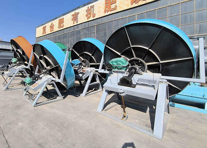 Equipamento de granulação de minerais em pó, argila de solo, gesso de bentonita, disco rotativo, granulador, máquina de fazer grânulos em forma de bola