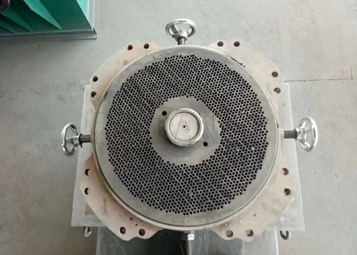 Linha de produção de grânulos de forma oblada Linha de granulação de prensagem de matriz plana para produção em larga escala