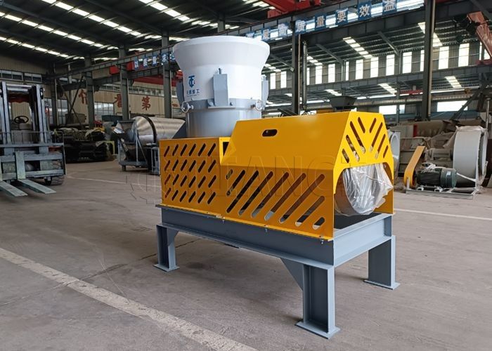 Máquina de fabricação de pellets de madeira Linha de produção de granuladores de estrume de gado e aves de capoeira Equipamento de produção de fertilizantes orgânicos