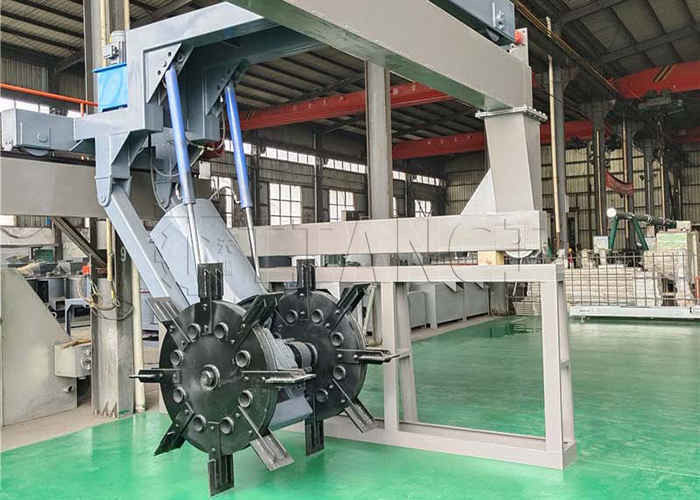 150-400 m3/h Capacidade Resíduos Orgânicos Compost Turner Rodas de máquina Tipo