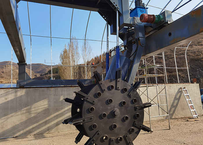 Fermentação de resíduos orgânicos de alta capacidade Equipamento de composto Tipo de roda Turner de composto
