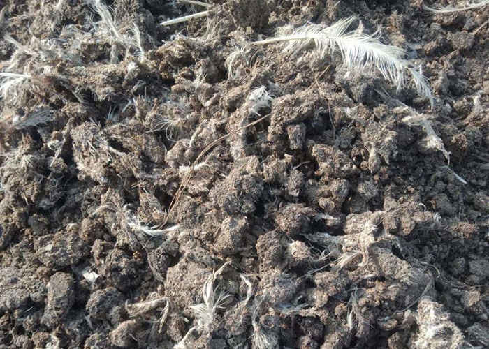 Fermentação de estrume orgânico tipo máquina de compostagem para decomposição aeróbica de pilhas moídas