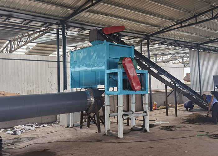 Equipamento de fermentação de estrume animal Tanque de fermentação de composto para resíduos orgânicos com baixo investimento