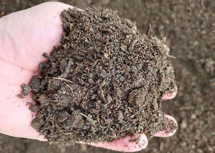 4-6h Máquina de fazer estrume Máquina de compostagem de aves de capoeira Converter resíduos orgânicos em fertilizantes