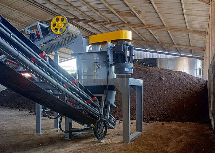 Linha de produção de fertilizantes compostos em pó de composto Linha de produção de fertilizantes orgânicos em pó