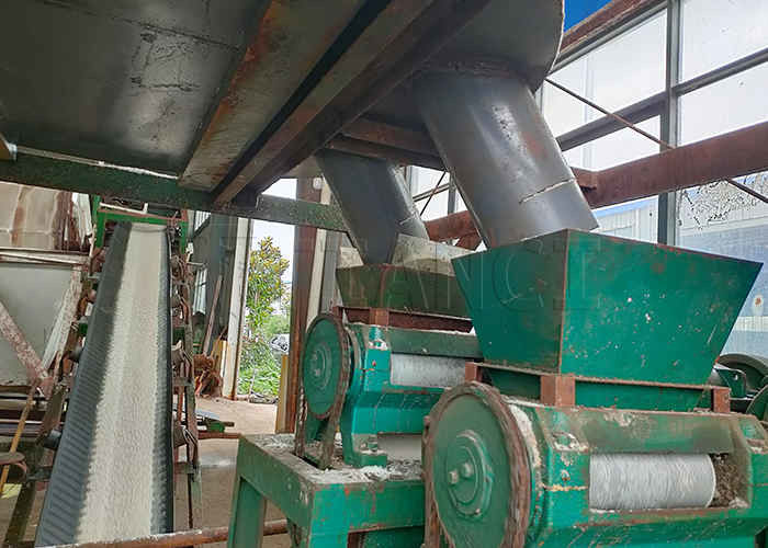 Linha de Granulação por Extrusão com Rolo de Pó Seco de Alta Eficiência para Produção de Fertilizantes Compostos NPK