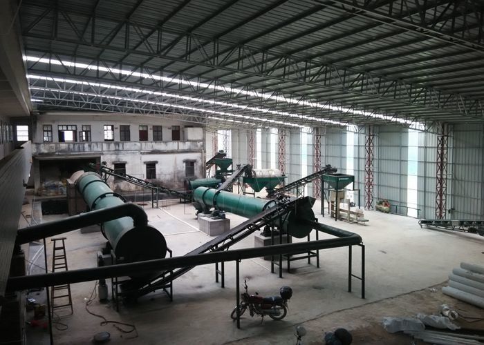Linha de produção de equipamento de granulação de fertilizantes orgânicos