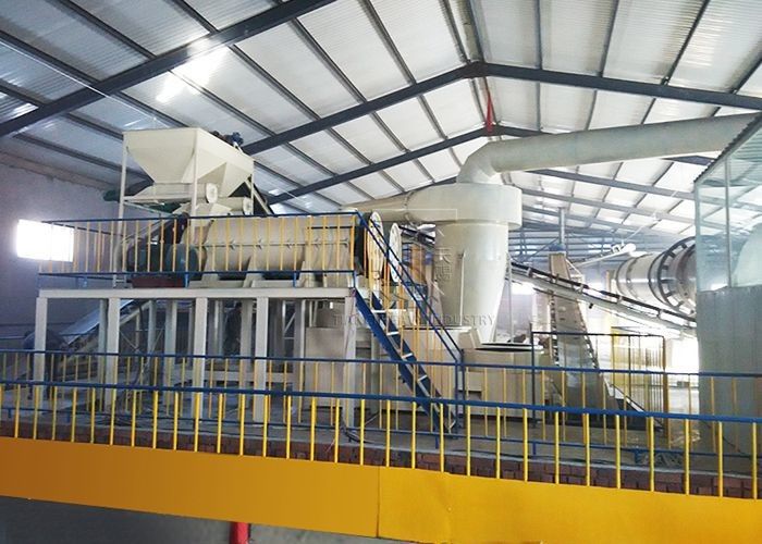 Linha de produção de equipamento de granulação de fertilizantes orgânicos