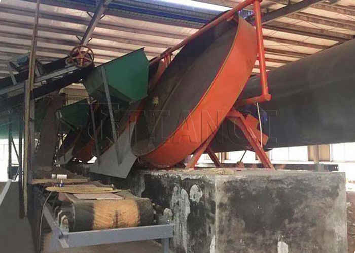 Linha de produção de granulação de fertilizantes orgânicos de esterco