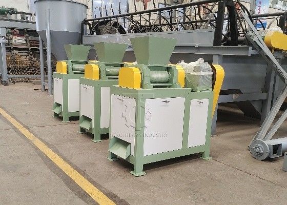 2 t/h Granulador de fertilizantes de capacidade para máquina de prensagem de rolos de pó seco químico