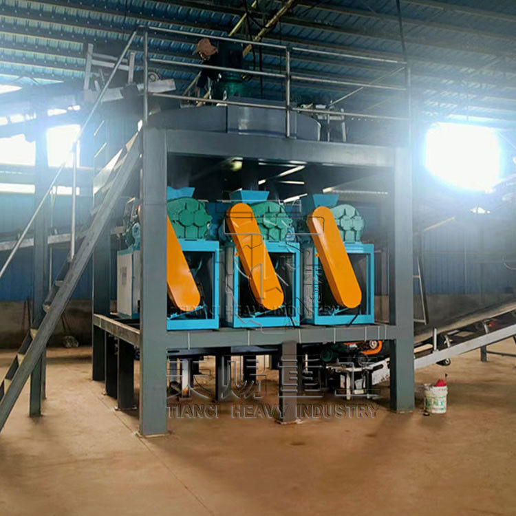 NPK Fertilizer Granule Making Machine Fornecedor Granulador Avançado de Dobro Roller Granulador Granulador de Fertilizantes Orgânicos