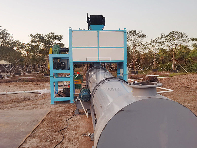 Máquina de produção de fertilizantes orgânicos de esterco de cabra em esterco Linha de produção de fertilizantes orgânicos