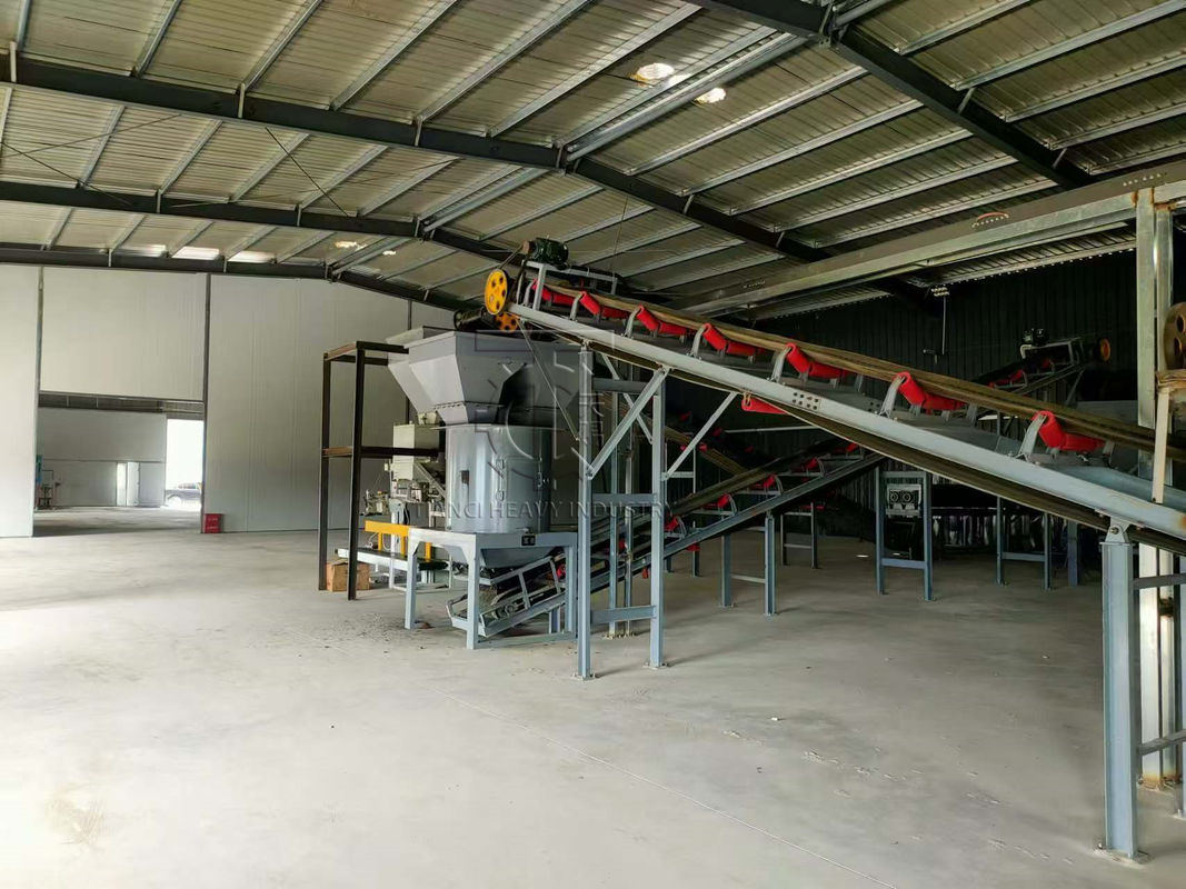 Máquina de produção de fertilizantes orgânicos de esterco de cabra em esterco Linha de produção de fertilizantes orgânicos