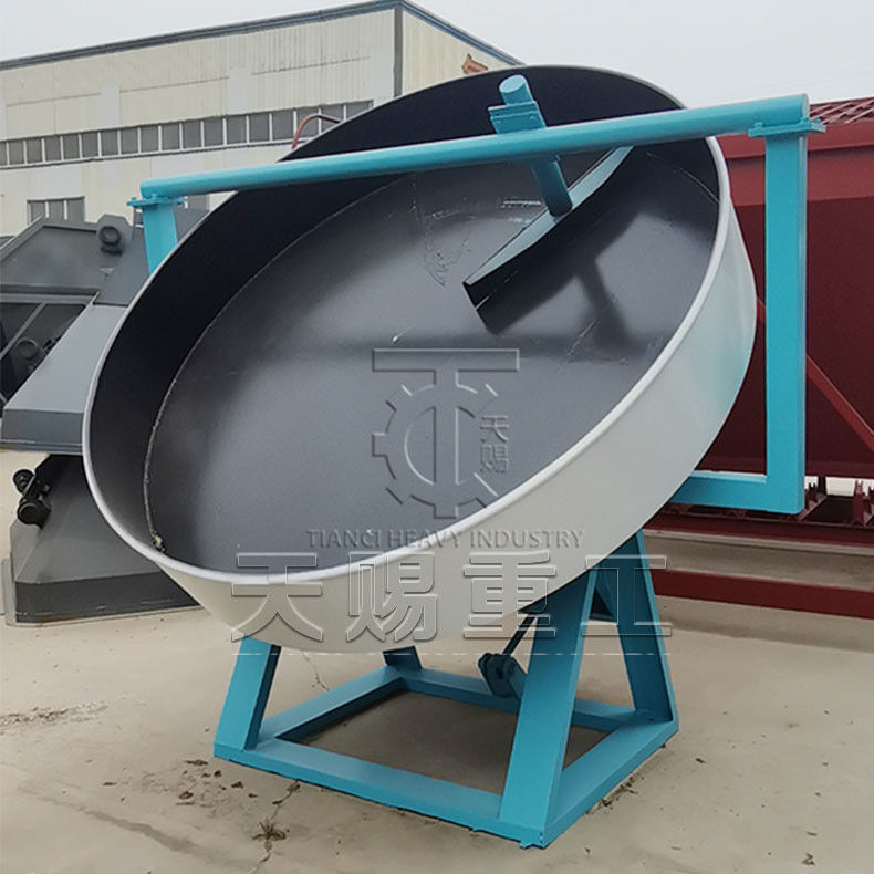 Granulador de disco para equipamento de granulação de fertilizantes orgânicos na linha de produção de granulador de disco