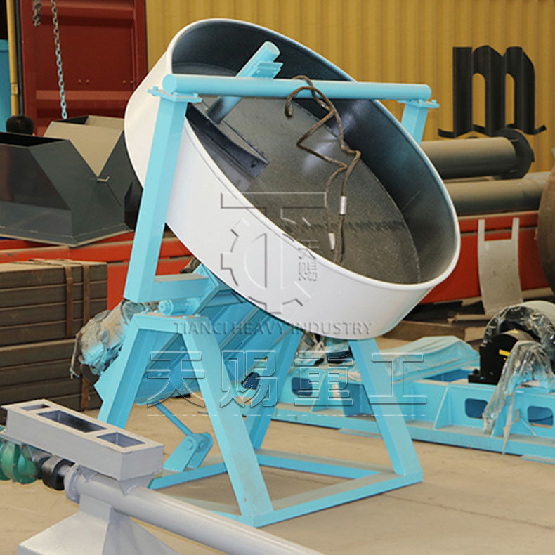 Granulador de disco para equipamento de granulação de fertilizantes orgânicos na linha de produção de granulador de disco