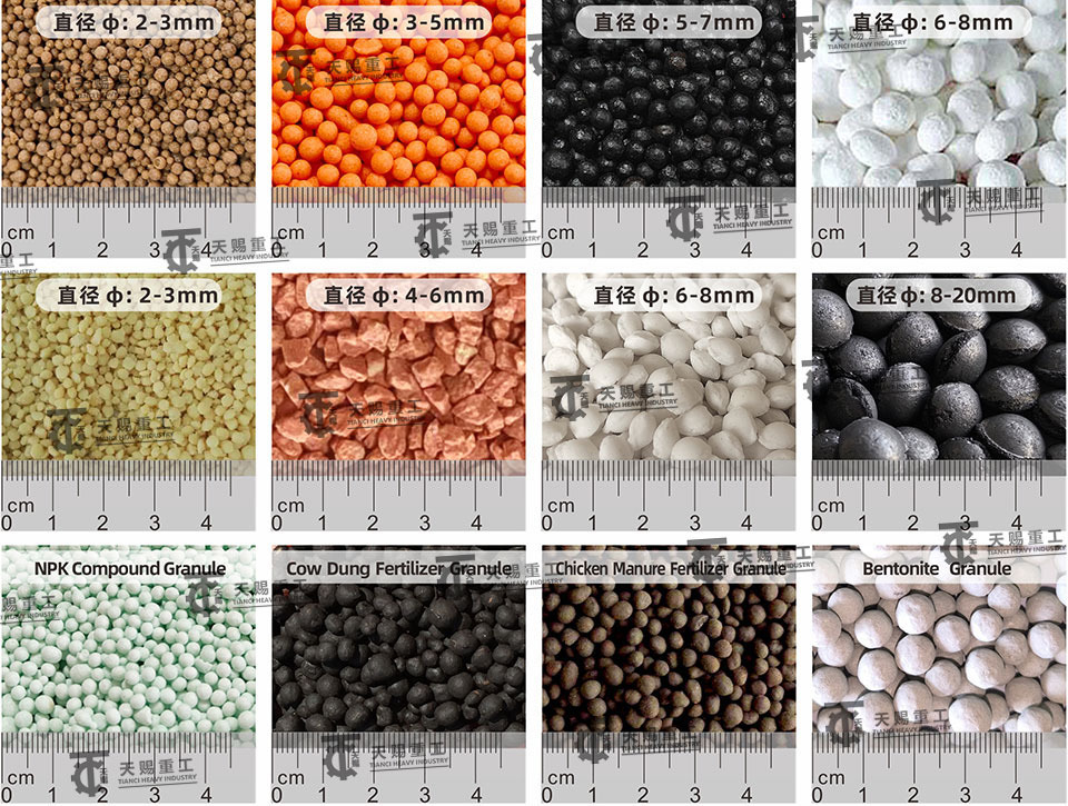 Granulador de prensa de rolos duplos para cloreto de amônio para linha de granulação de fertilizante de cloreto de amônio granular
