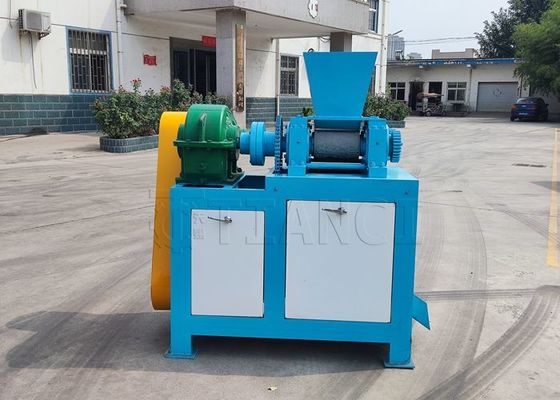 Npk máquina de pellets de pó seco fertilizante químico granulador de prensas de rolos duplos
