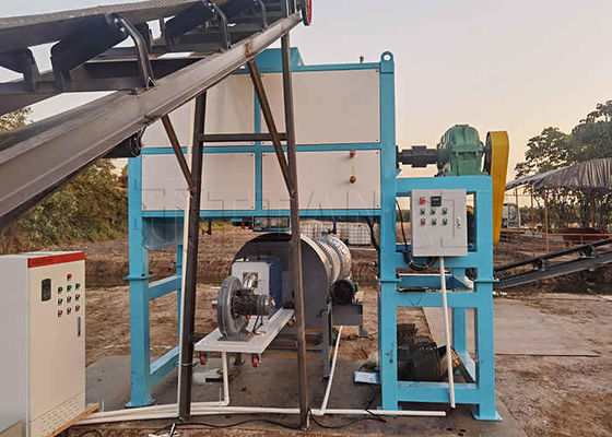 Máquina de fermentação de resíduos orgânicos de compostagem Tanque de fermentação de compostagem a alta temperatura 1-20m3