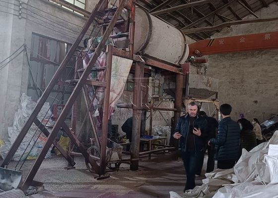 Linha de produção de misturadores NPK Linha de produção de fertilizantes para misturas a granel