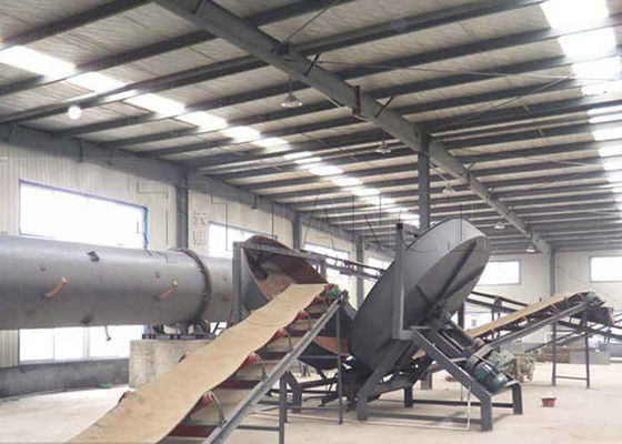 Linha de produção de granulador de granulado esférico Linha de produção de granulador de disco de biofertilizantes