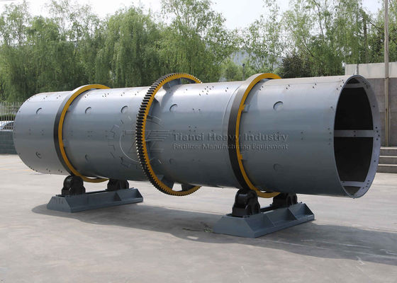 Linha de Produção de Granulador de Tambor Rotativo para Fertilizantes Orgânicos com Equipamentos Integrados e Capacidade de Produção de 10000 Toneladas por Ano