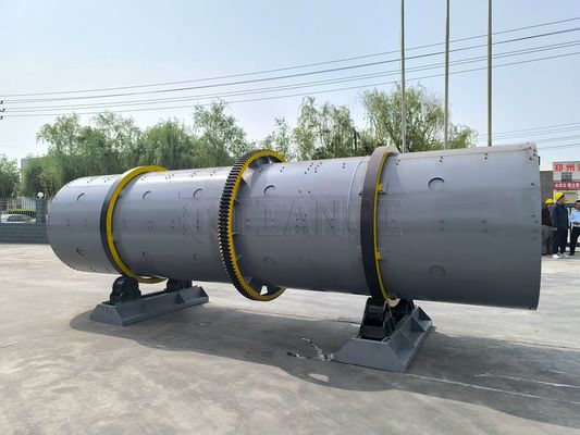 NPK Fertilizante em pó seco para granulado em máquina de pellets granulador de tambor rotativo