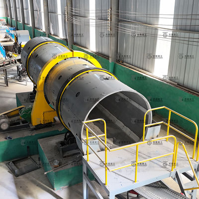 Linha de produção de grânulos de fertilizantes compostos Linha de granulação de tambor NPK