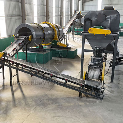 Linha de Produção de Granulação de Fertilizantes Orgânicos Compostos