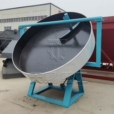 Granulador de panelas para equipamento de granulação de fertilizantes de amónio e potássio na linha de produção de granulação de granulador de disco